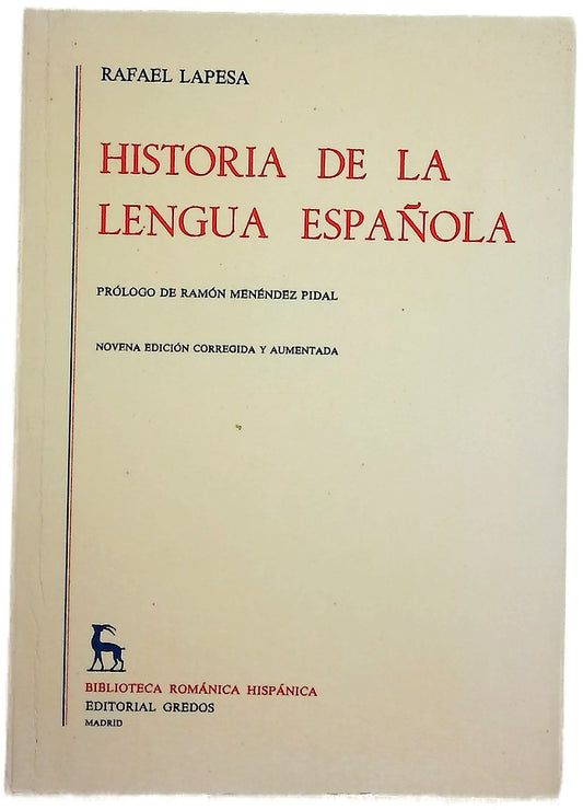 Historia de la lengua española