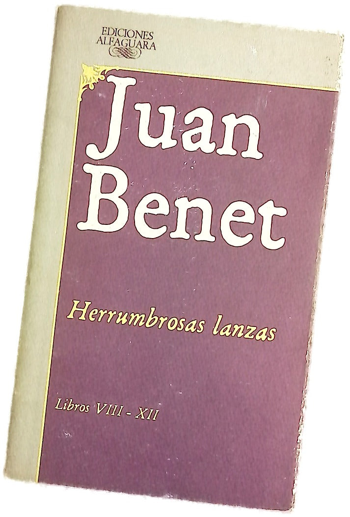 Herrumbrosas lanzas.