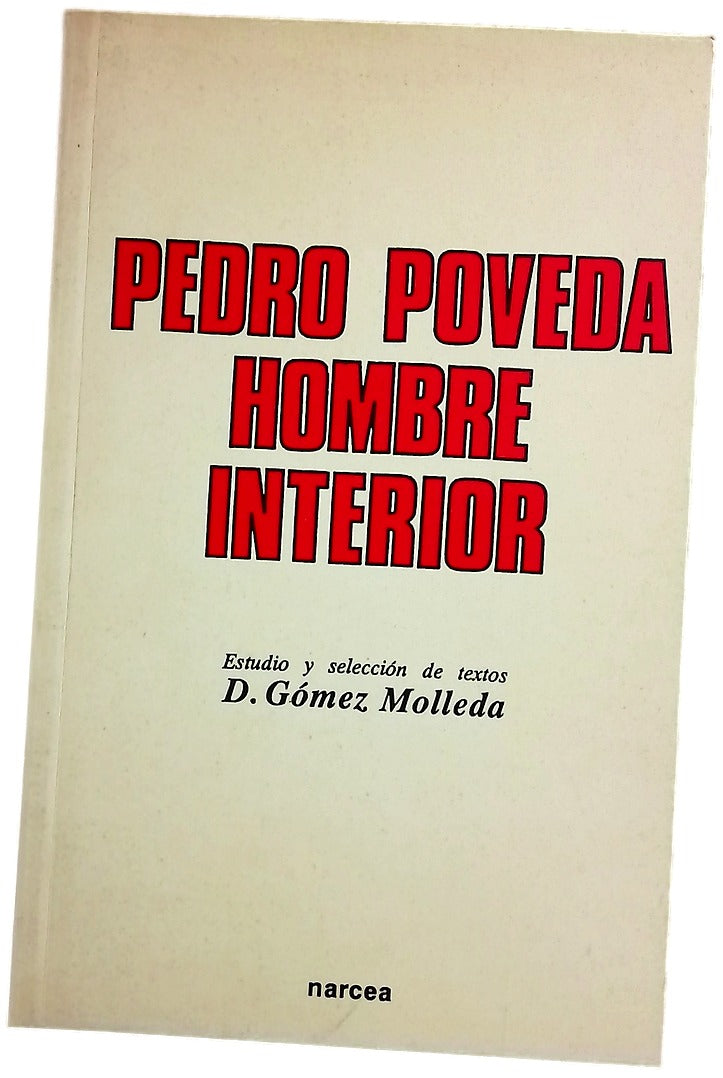 Pedro Poveda, hombre interior