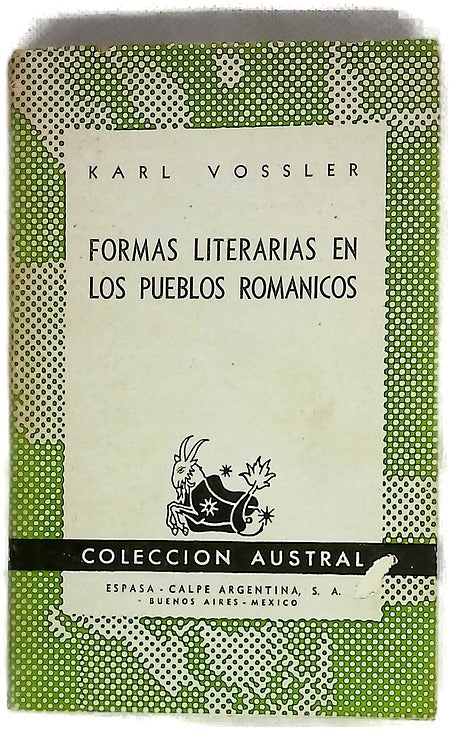 Formas literarias en los pueblos románicos
