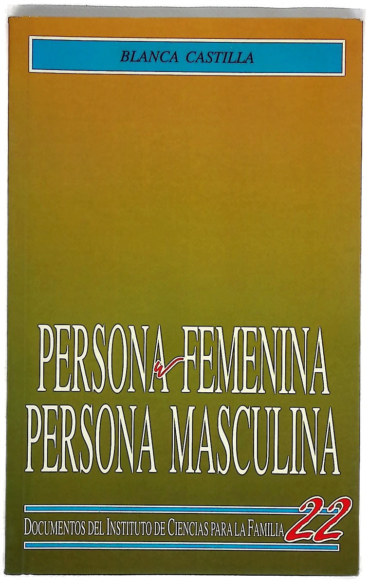 Persona femenina, persona masculina