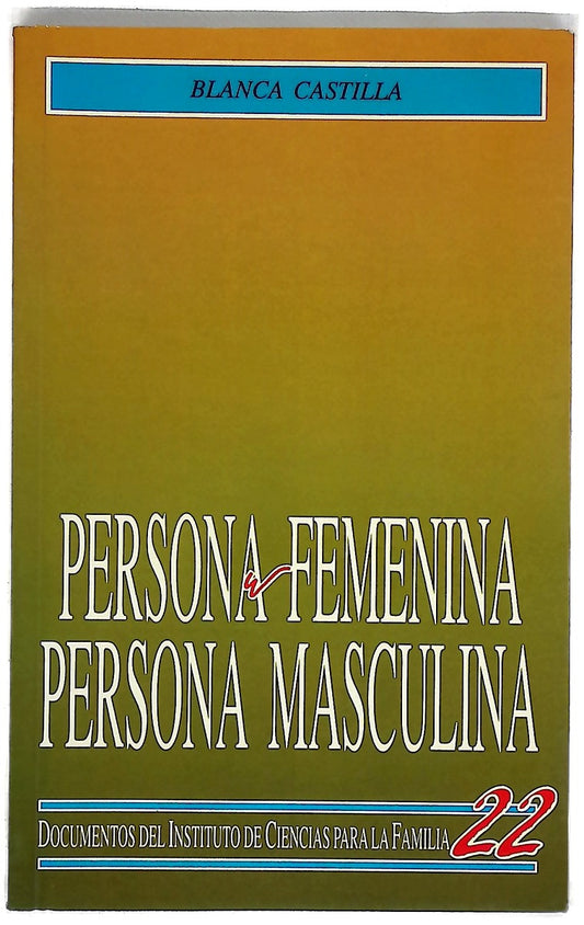 Persona femenina, persona masculina