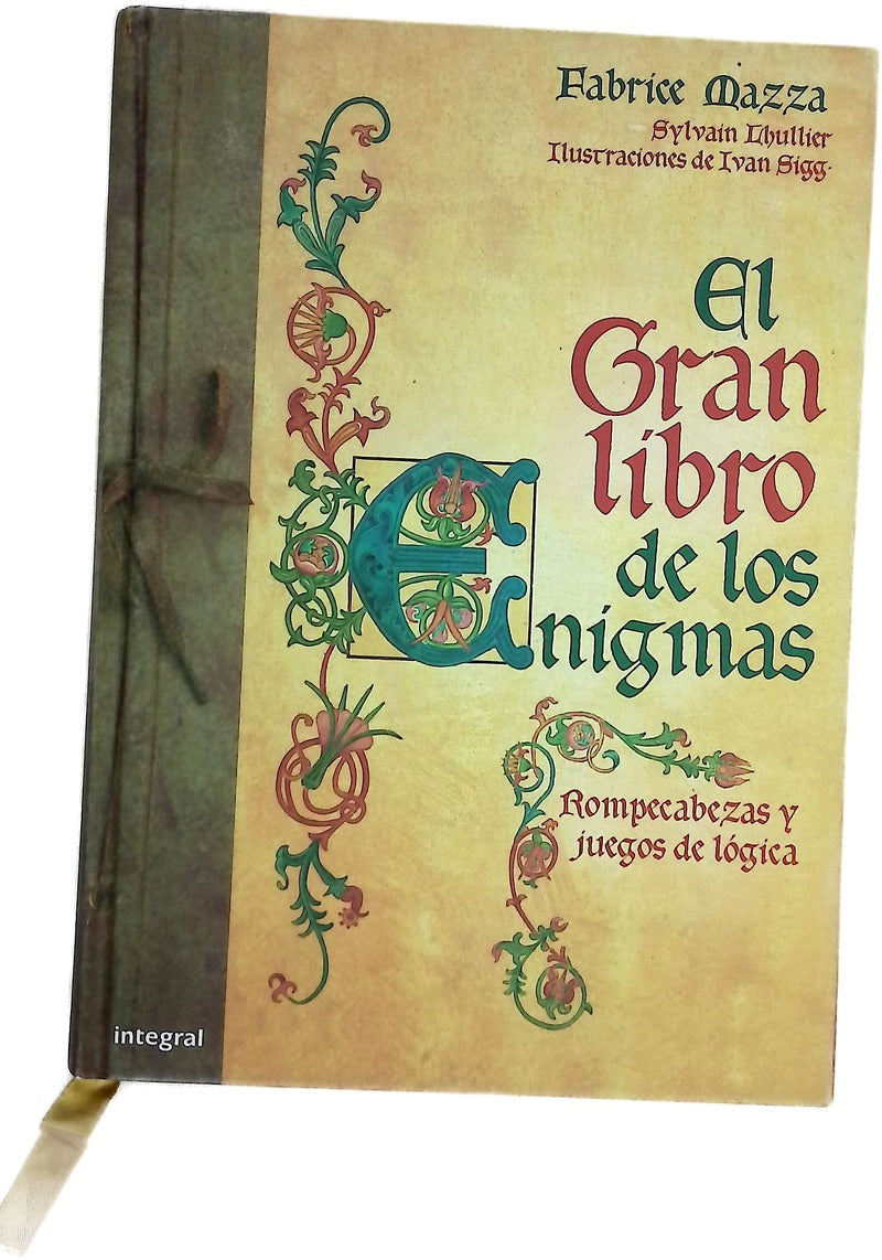 El gran libro de los enigmas rompecabezas y juegos de lógica