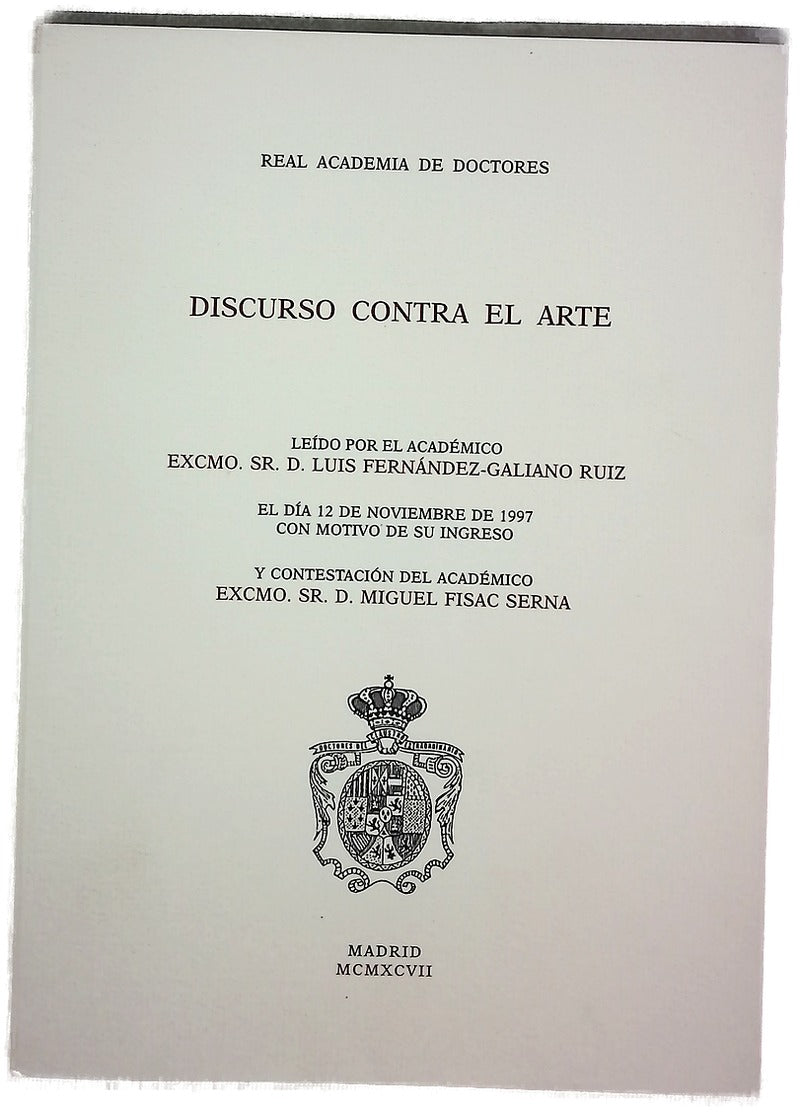 Discurso contra el arte