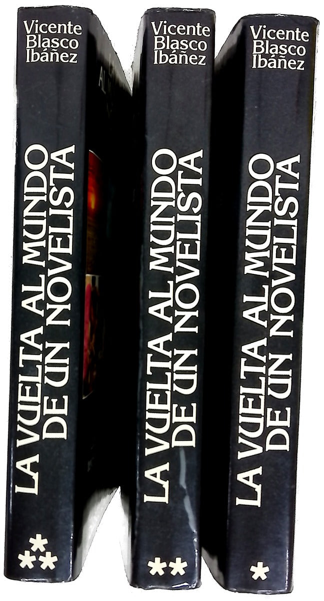 La vuelta al mundo de un novelista (3 tomos)