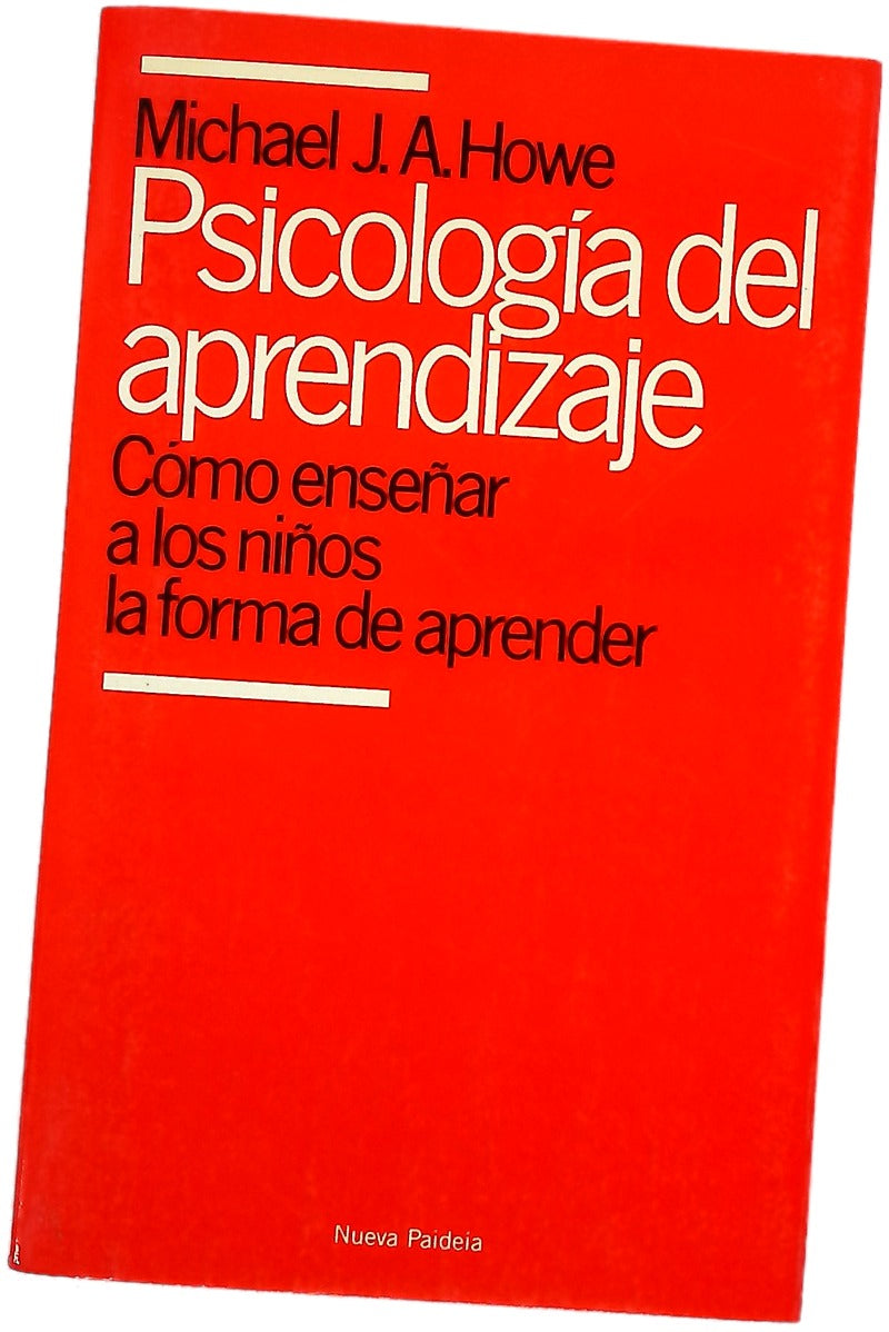 Psicología del aprendizaje cómo enseñar a los niños la forma de aprender