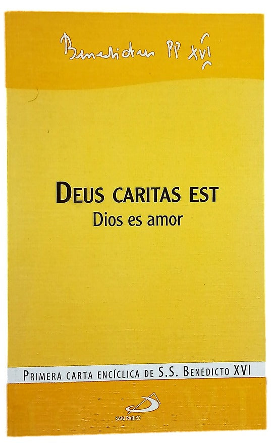 Deus caritas est Dios es amor