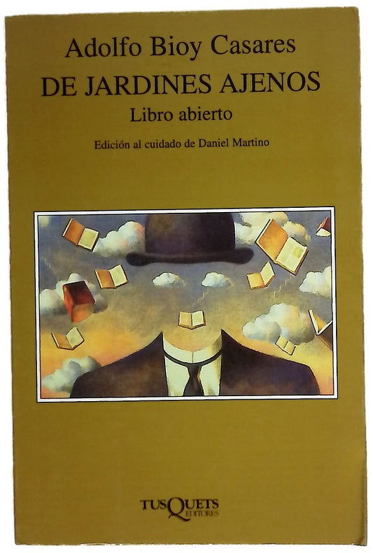 De jardines ajenos libro abierto