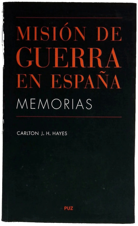 Misión de guerra en España