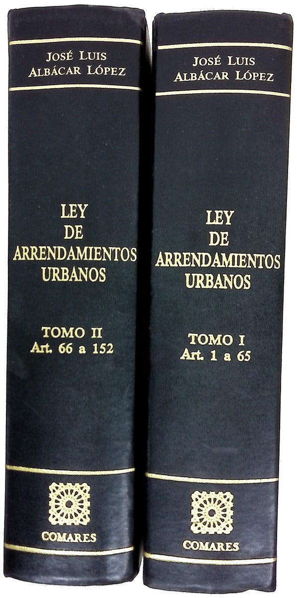 Ley de arrendamientos urbanos, tomos I y II