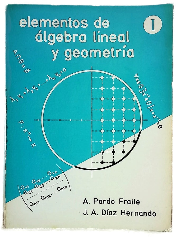 Elementos de Álgebra lineal y Geometría