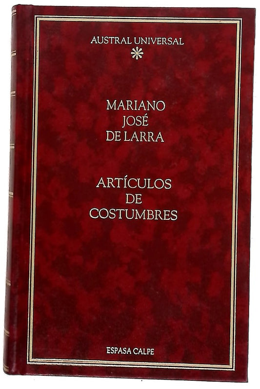 Artículos de costumbres