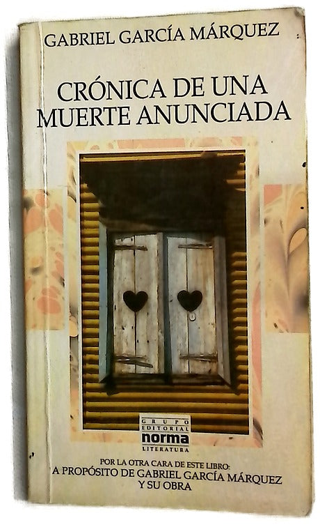 Cronica De Una Muerte Anunciada