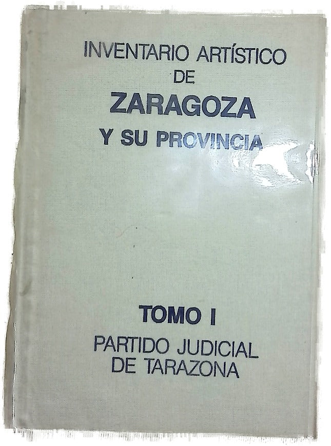 Inventario artístico de Zaragoza y su provincia