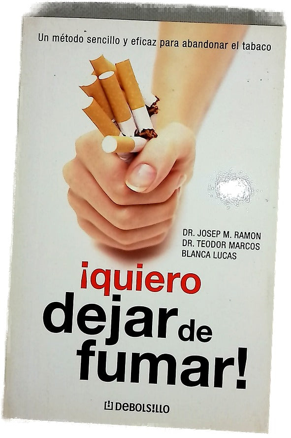 ¡Quiero dejar de fumar!