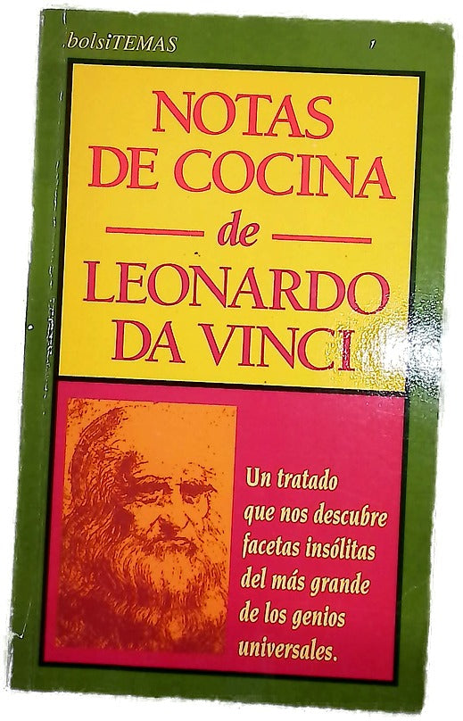 Notas de cocina de Leonardo da Vinci