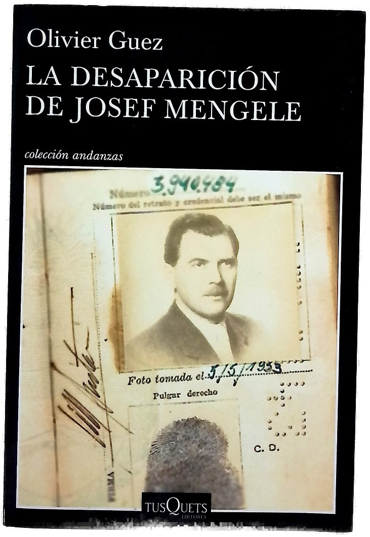 La desaparición de Josef Mengele