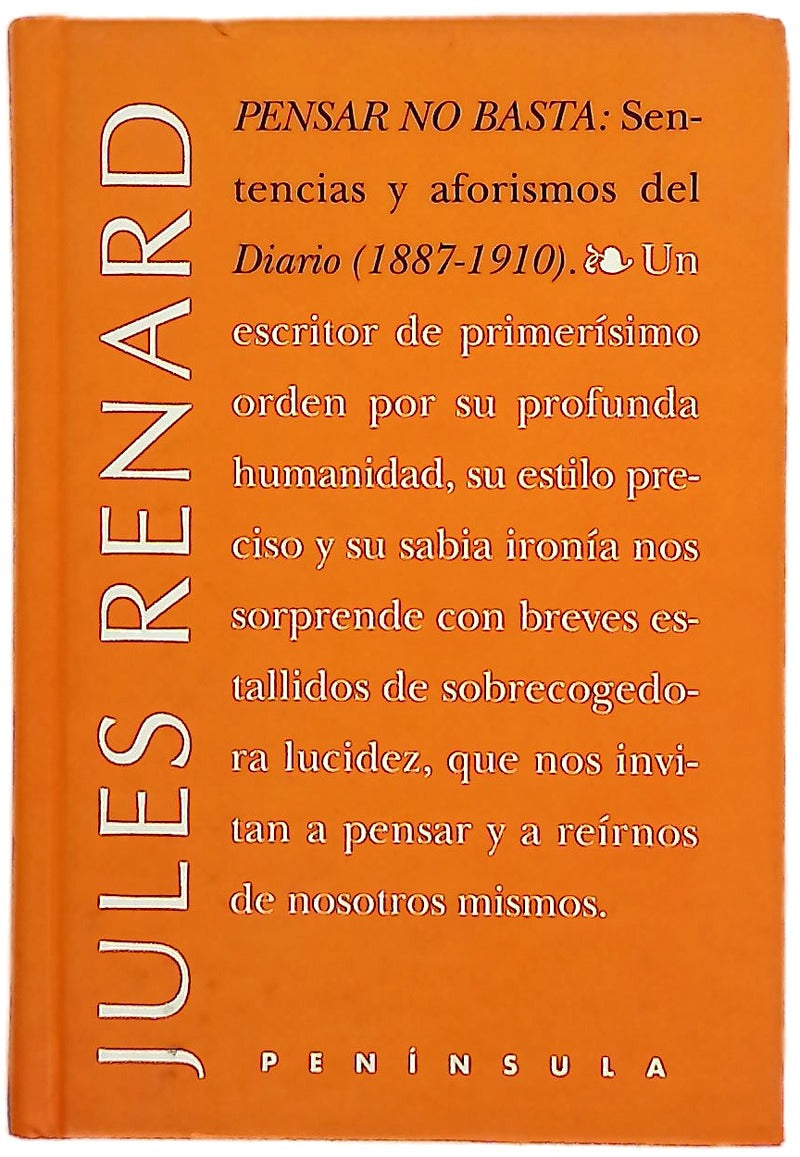 Pensar no basta