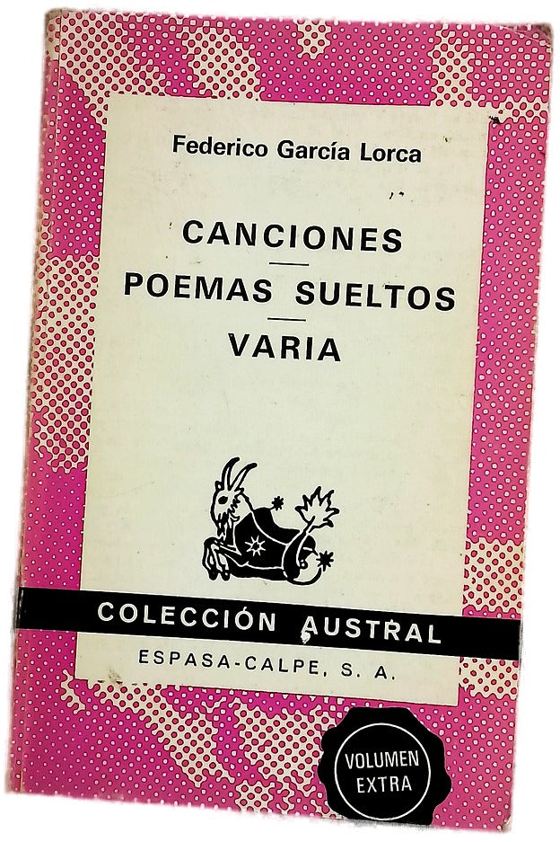 Canciones ; Poemas sueltos ; Varia