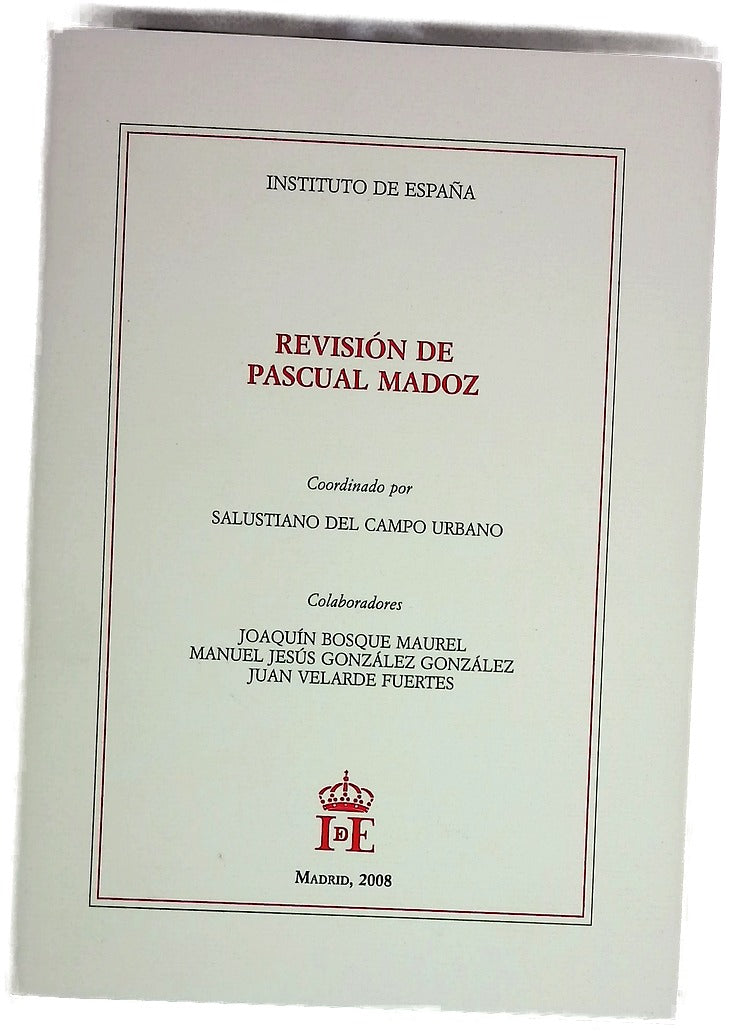 Revisión de Pascual Madoz