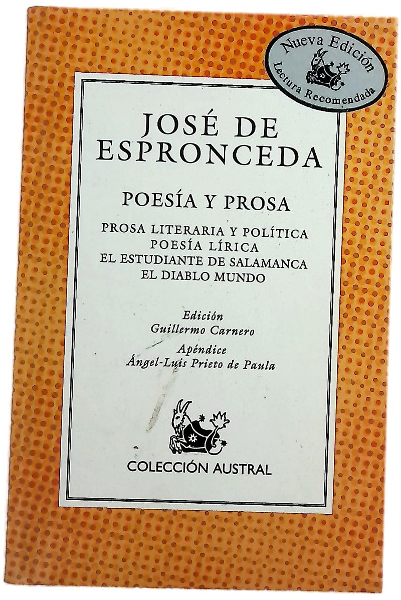 Poesía y prosa