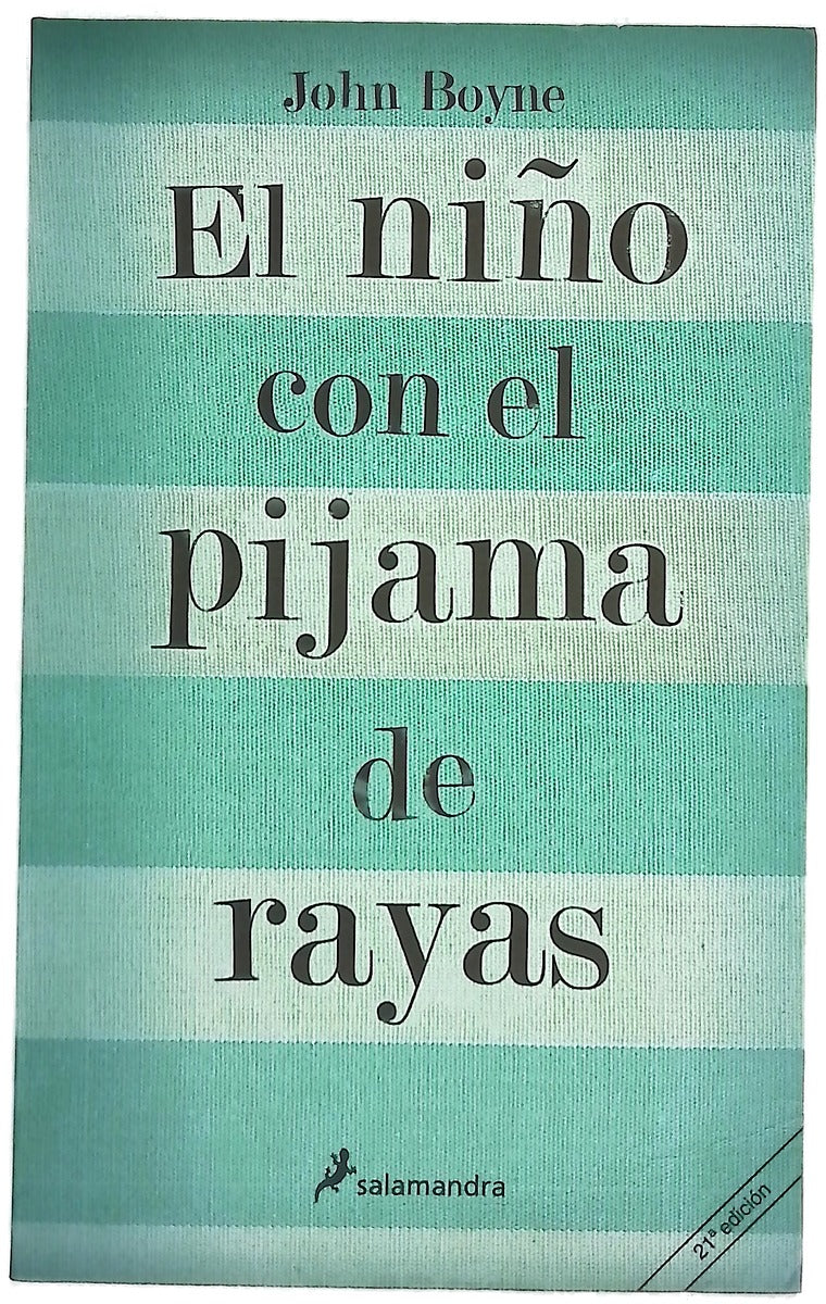 El niño con el pijama de rayas