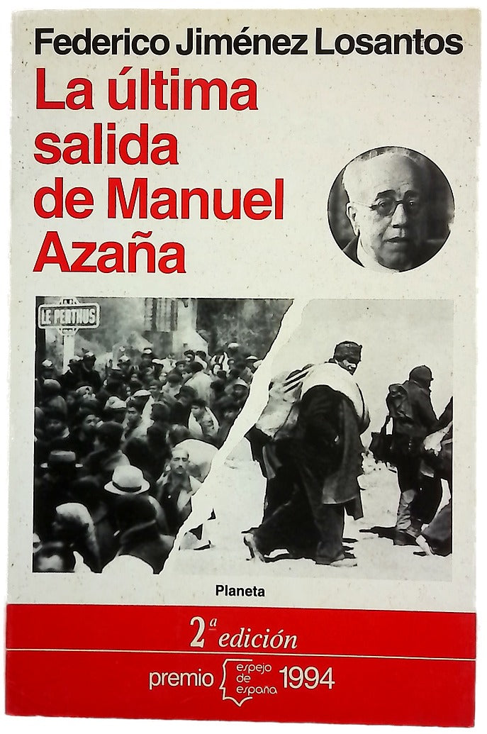 La última salida de Manuel Azaña