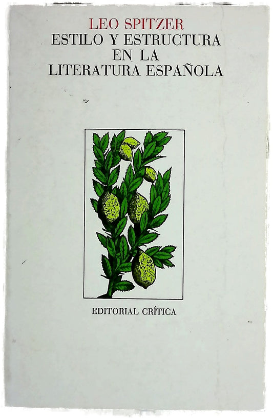 Estilo y estructura en la literatura española