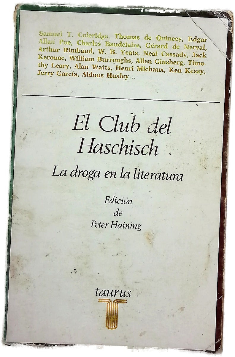 El Club del Haschisch la droga en la literatura