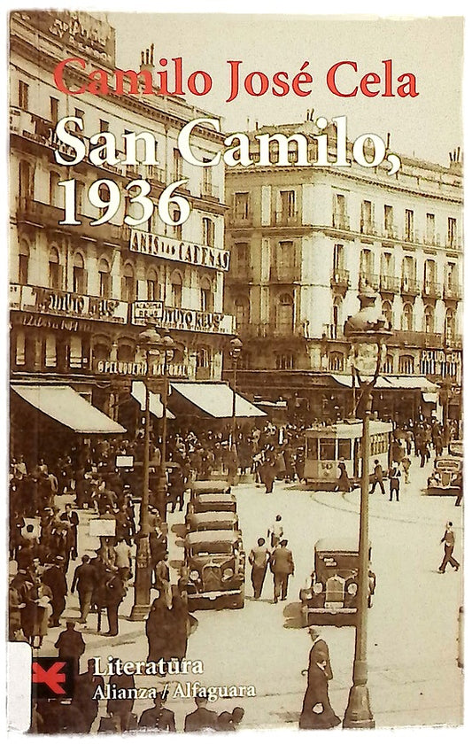 Vísperas, festividad y octava de San Camilo del año 1936 en Madrid