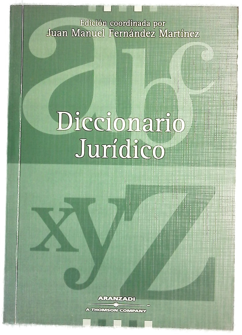 Diccionario jurídico
