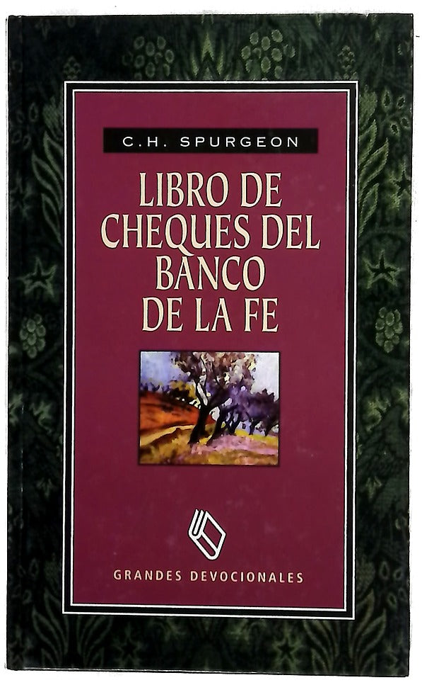 Libro de cheques del banco de la fe