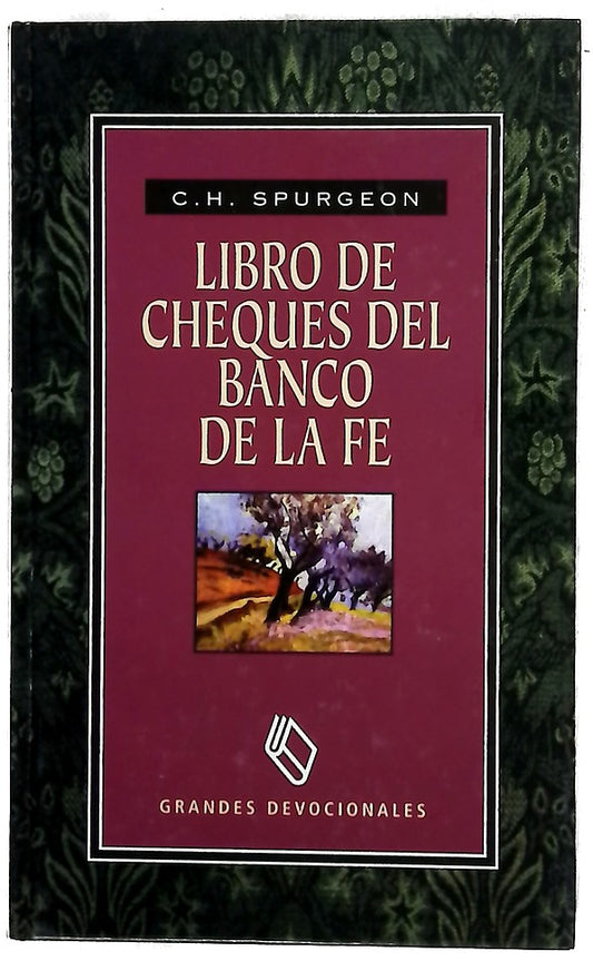 Libro de cheques del banco de la fe