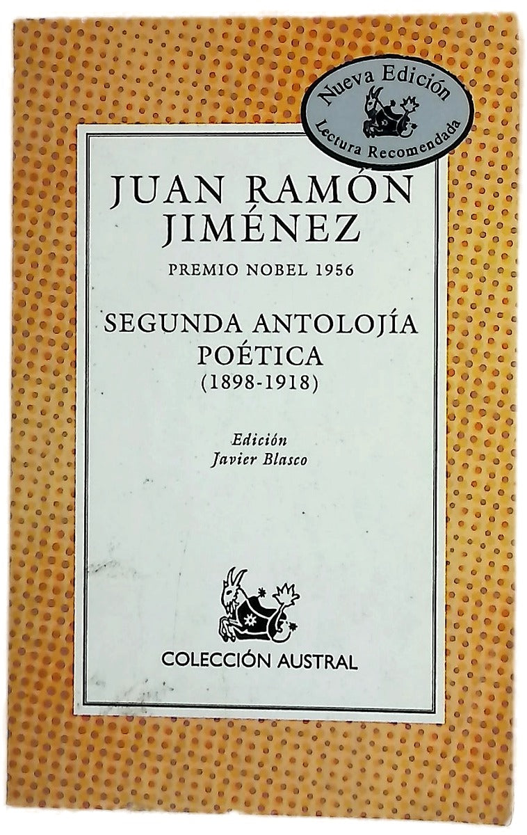 Segunda antolojía poética (1898-1918)