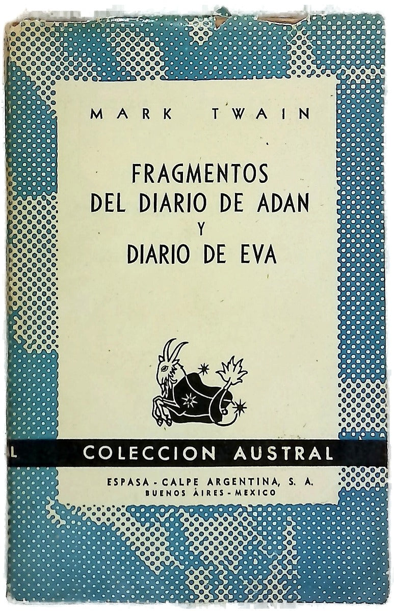 Fragmentos del Diario de Adán y diario de Eva
