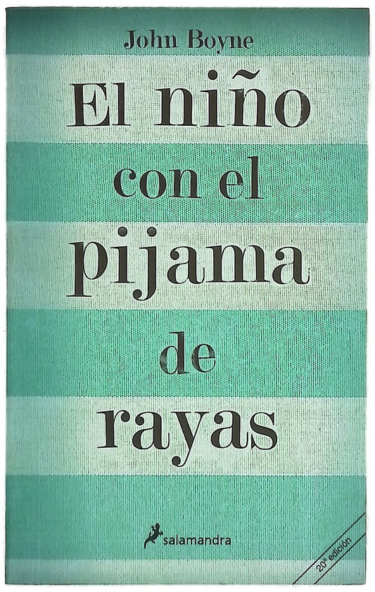 El niño con el pijama de rayas