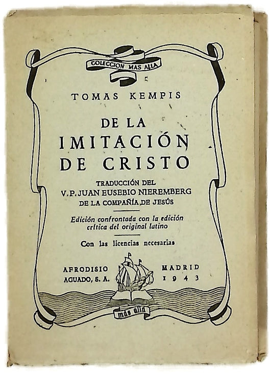 De la imitación de Cristo