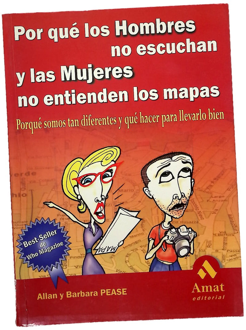 Porqué los hombres no escuchan y las mujeres no entienden los mapas