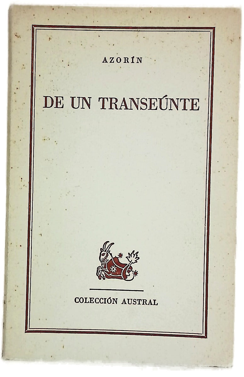 De un transeúnte