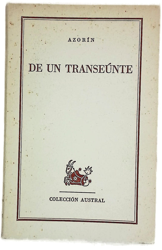De un transeúnte