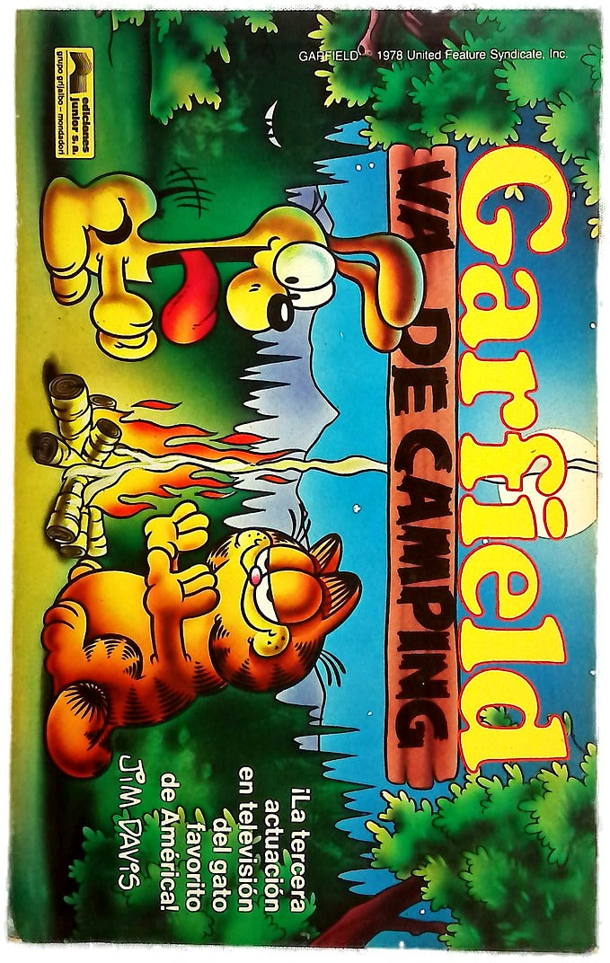 Garfield va de camping