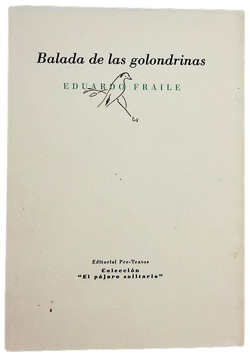 Balada de las golondrinas