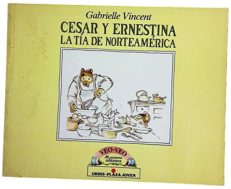 César y Ernestina, la tía de Norteamérica