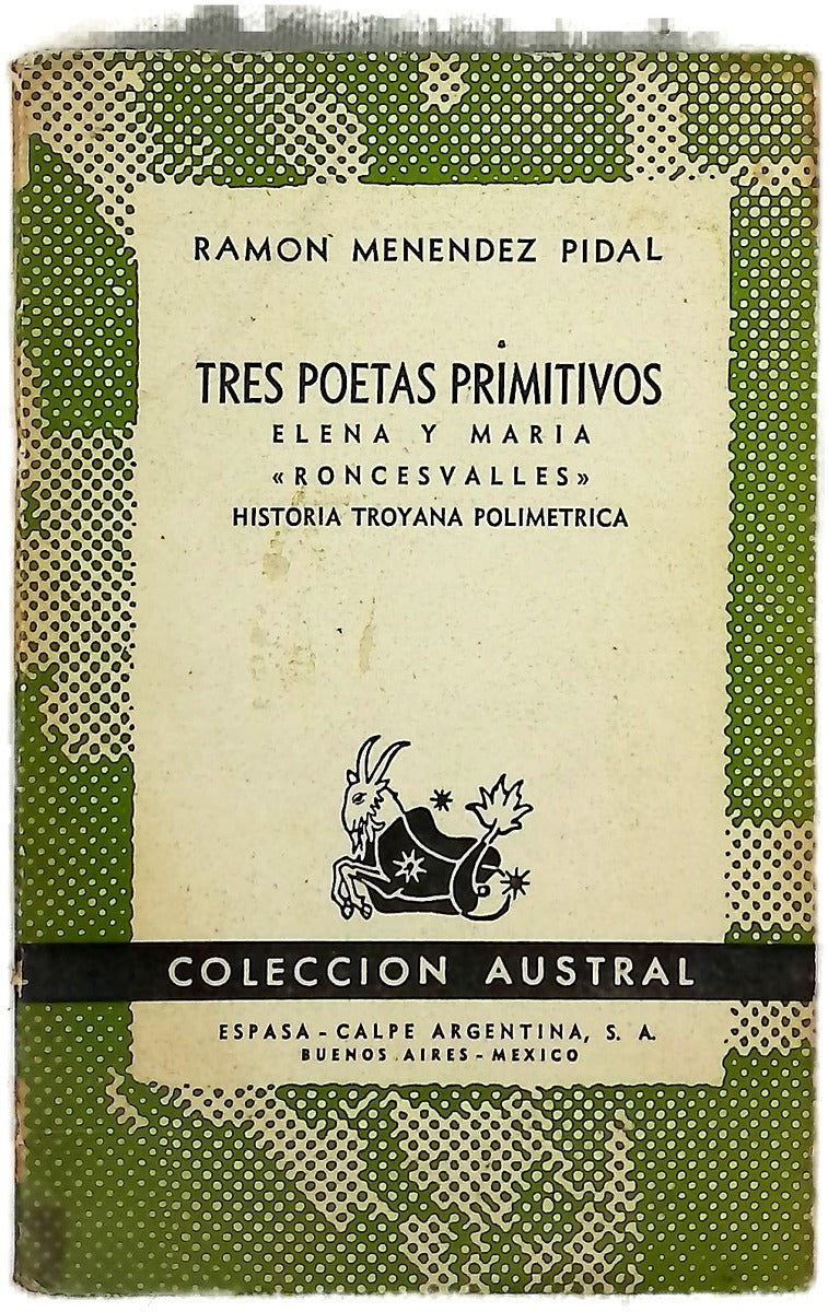 Tres poetas primitivos