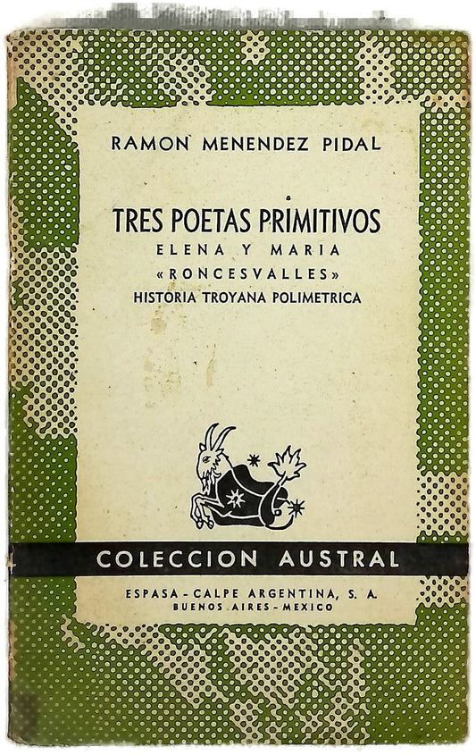 Tres poetas primitivos