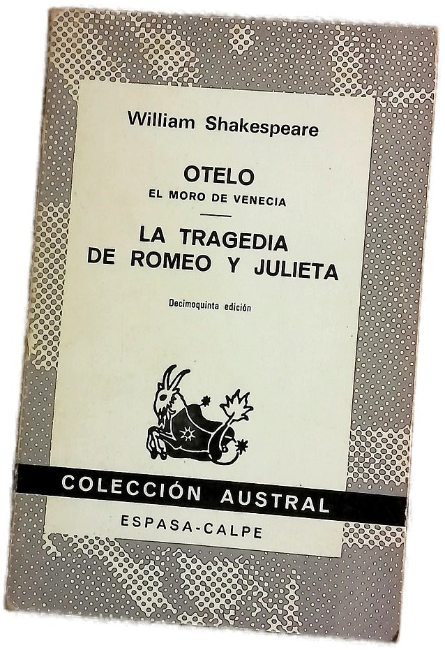 Otelo, el moro de Venecia La tragedia de Romeo y Julieta