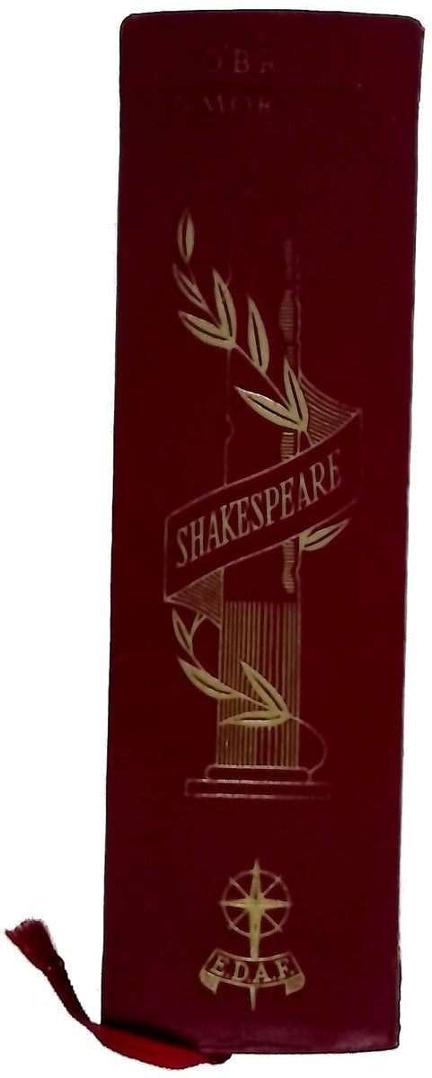 Hamlet El mercader de Venecia ; El rey Lear ; Macbeth ; Las alegres comadres de Windsor ; Otelo ; Cimbelino ; Romeo y Julieta ; Sueño de una noche de verano ; Coriolano ; Medida por medida ; Cuento de invierno ; Julio César ; Comedia de equivocaciones ...