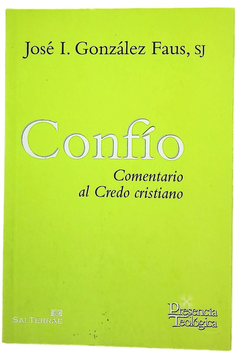Confío : comentario al Credo cristiano