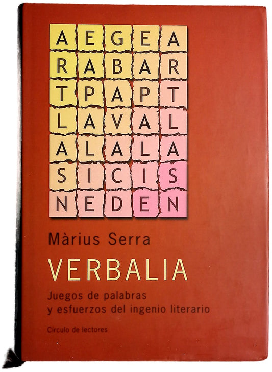 Verbalia juegos de palabras y esfuerzos del ingenio literario