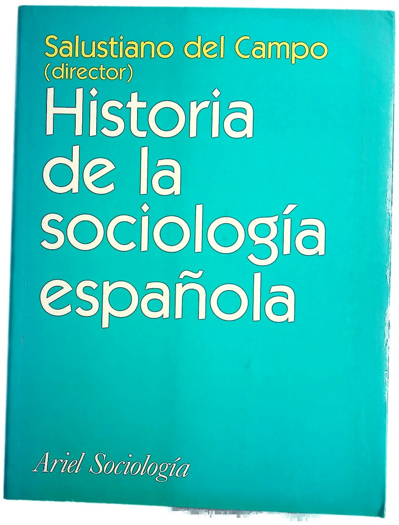 Historia de la sociología española
